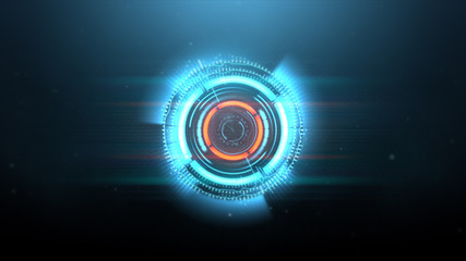 Background with a Spectrum circular wave. Design for web sites and presentations
