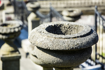 Empty flowerbed decoration © Heroc