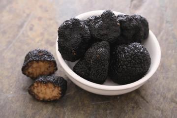 fresh black truffle