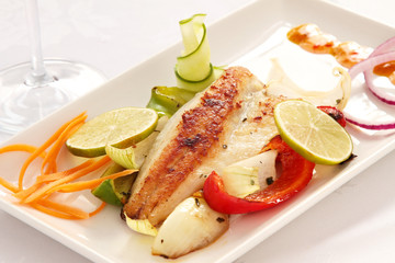 asian style fish meal