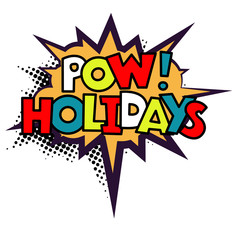 Fototapeta premium Back to School in comic speech bubbles