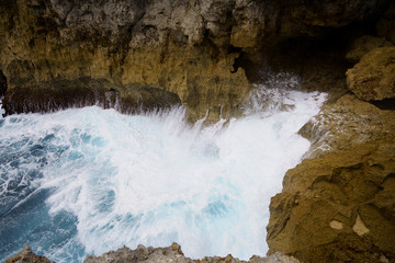 波照間島の断崖