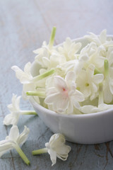 Obraz na płótnie Canvas edible flowers jasmine