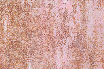 Cracked pink rust texture