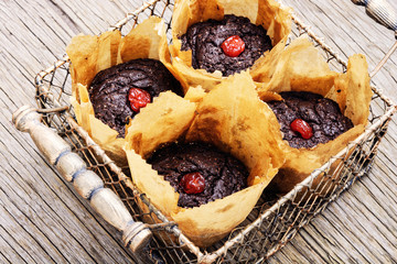 Vegan muffins from kidney beans