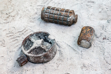 Various types of bombs through destruction to safety.