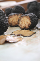 fresh black truffle