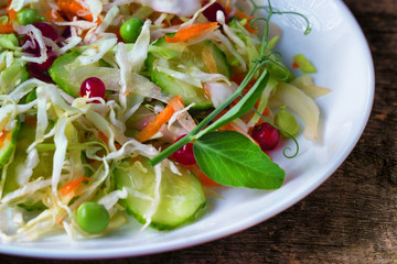 Dietary salad.
