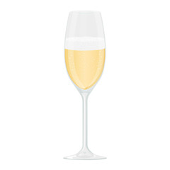 Glass of champagne