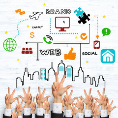 Business and teamwork concept