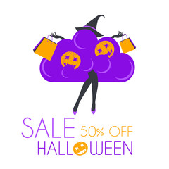 halloween sale fashion girl