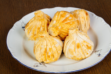 Fried Geargian khinkali