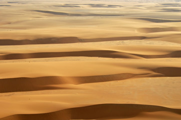 Fototapeta na wymiar Namib desert aerial view, Namibia