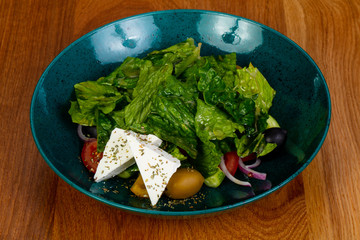 Traditional Greek salad