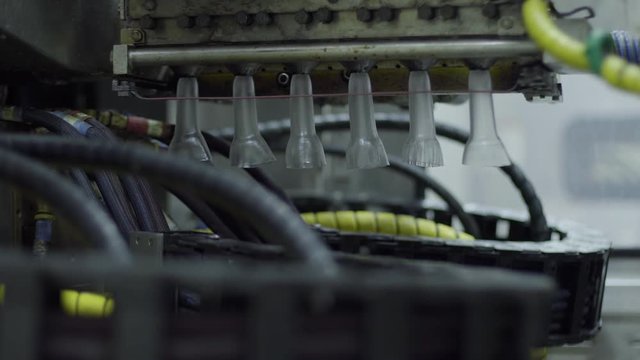 Blow fill seal technology a manufacturing technique used to produce liquid-filled container on a medical or food industrial factory