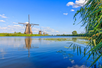 Windmills At Kinderdijk, Netherlands