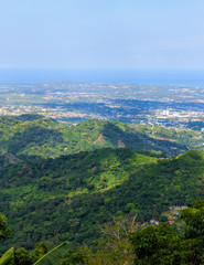 Obraz premium Mountain View In Busay, Cebu City, Philippines