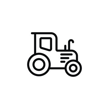 Agriculture and Farming symbol. Farmers undustry equipment.