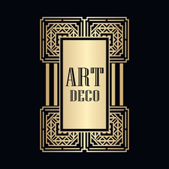 Art Deco Frame