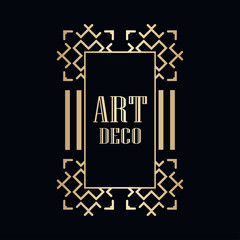 Art Deco Frame