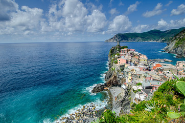 Vernazza, Cinque Terre Italy, coastline of italy