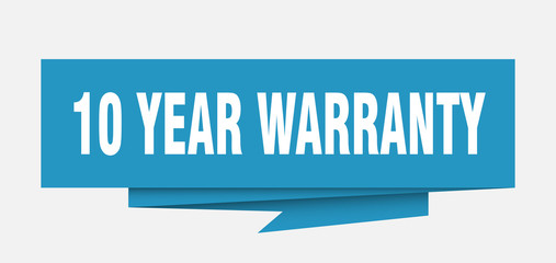 10 year warranty