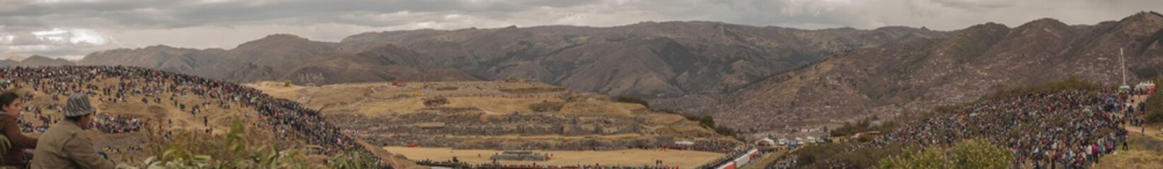Inti Raymi Saycsayuaman Panoramique Cuzco Peru