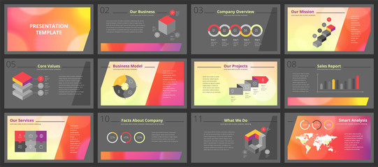 Business presentation templates