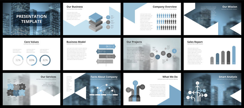 Business presentation templates