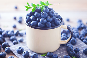 fresh blueberries