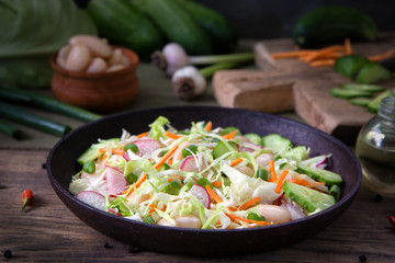 Dietary salad.