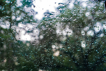 Rain Drops Background 