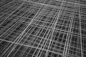 Fence made of wire folded from above