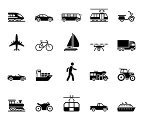Traffic & Mobility - Iconset