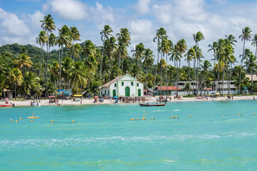 Carneiros beach, Brazilian paradise