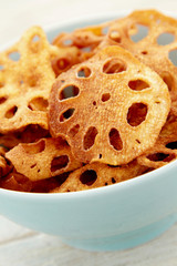 lotus root vegetable chips