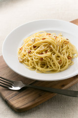 スパゲッティ・ペペロンチーニ