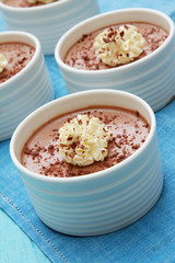 chocolate pot mousse dessert