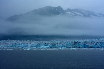 Blue Ice of Columbia Glacier in Prince William Sound