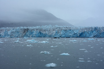 Blue Ice of Columbia Glacier in Prince William Sound