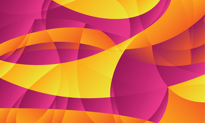 Abstract curve geometric gradient shapes