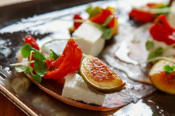 healthy dured ham appetizer