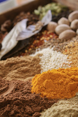 mixed dried spices