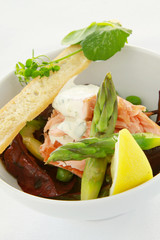 hot smoked salmon appetizer