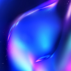 abstract image of light and shadow on a dark blue background