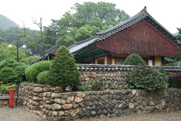 Fototapeta na wymiar Bogyeongsa Buddhist Temple