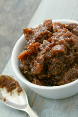chutney pickle relish in dish