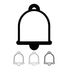 bell icon vector