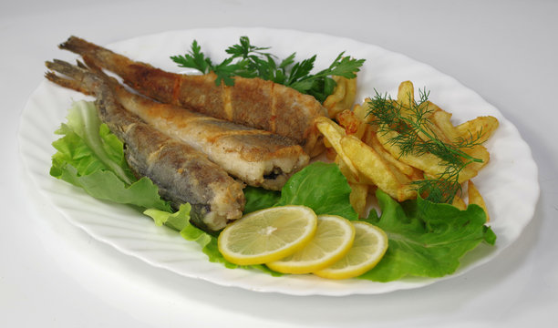 baked hake fish