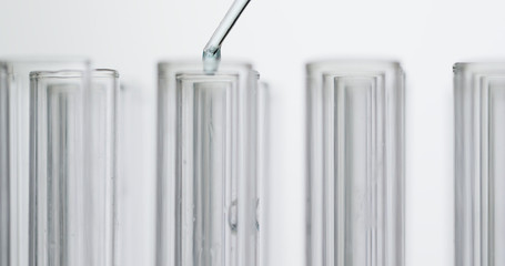 Pipette and test tube